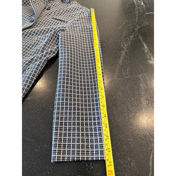 Vintage 80's union made  ACT III navy and white tweed blazer EUC size 10 - Picture 10 of 11